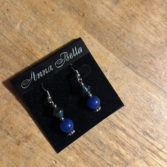 Anna Bella Beaded Dangle Drop Earrings - Picture 2 of 4